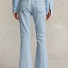 AZURE Ralph Lauren Sharona Crop Flare Jeans für Damen