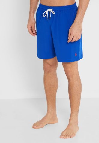 Blaue Badeshorts mit Kordelzug für Herren von Ralph Lauren