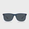 Blaue Herren-Wayfarer-Sonnenbrille Ralph Lauren 0Ph4186U
