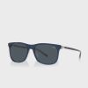 Blaue Herren-Wayfarer-Sonnenbrille Ralph Lauren 0Ph4186U