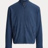 Blaue Herrenjacken aus Leinenmischung mit Fischgrätenmuster von Ralph Lauren