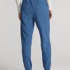 Blaue Jogginghose aus Vier-Wege-Stretch von Ralph Lauren für Damen
