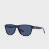 Blaue ovale Sonnenbrille von Ralph Lauren für Herren