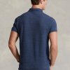 Blaue Poloshirts aus Mesh im Slim Fit von Ralph Lauren für Herren