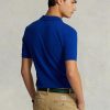 Blaue Poloshirts aus Mesh im Slim Fit von Ralph Lauren für Herren