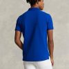 Blaue Poloshirts aus Mesh im Slim Fit von Ralph Lauren für Herren
