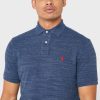 Blaue Poloshirts aus Mesh von Ralph Lauren für Herren