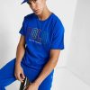 Blaue Poloshirts mit Rundhalsausschnitt und Logo für Herren von Ralph Lauren