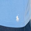 Blaue Poloshirts mit Rundhalsausschnitt und Logo für Herren von Ralph Lauren