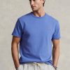 Blaue Ralph Lauren Classic Fit Heavyweight Jersey T-Shirts für Herren