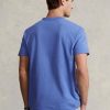 Blaue Ralph Lauren Classic Fit Heavyweight Jersey T-Shirts für Herren