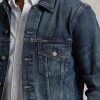 Blaue Ralph Lauren Denim Truckerjacken für Herren