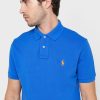 Blaue Ralph Lauren Essential Poloshirts für Herren