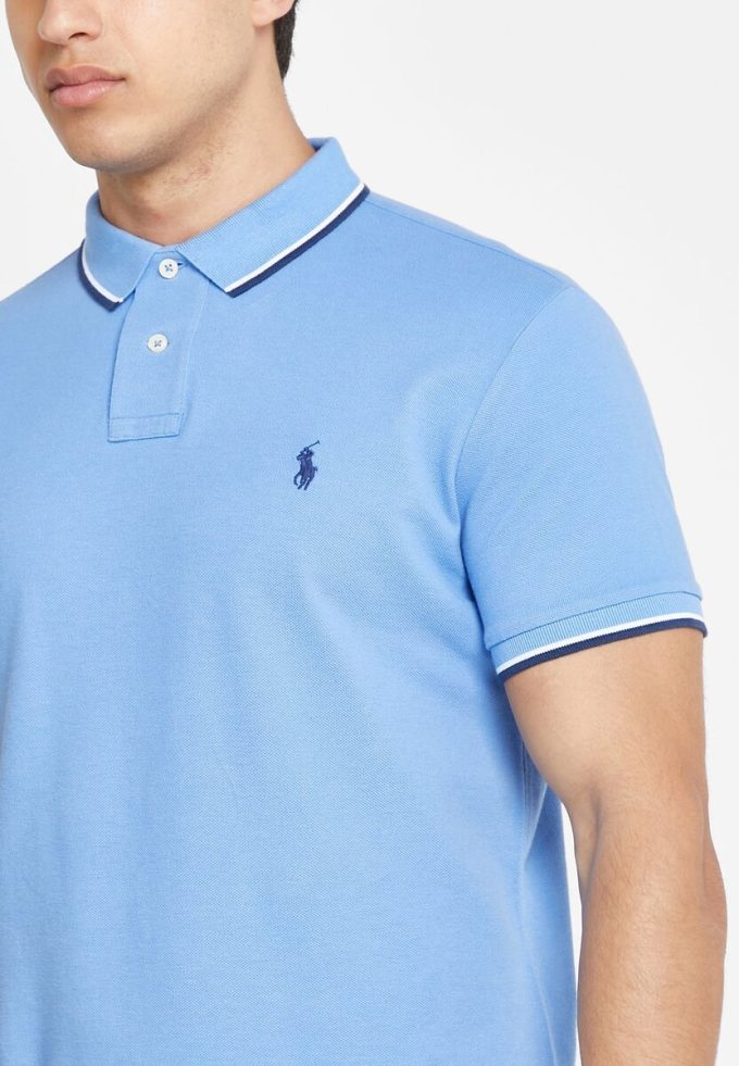 Blaue Ralph Lauren Essential Poloshirts für Herren