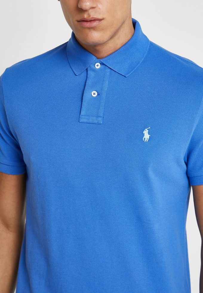 Blaue Ralph Lauren Essential Poloshirts für Herren