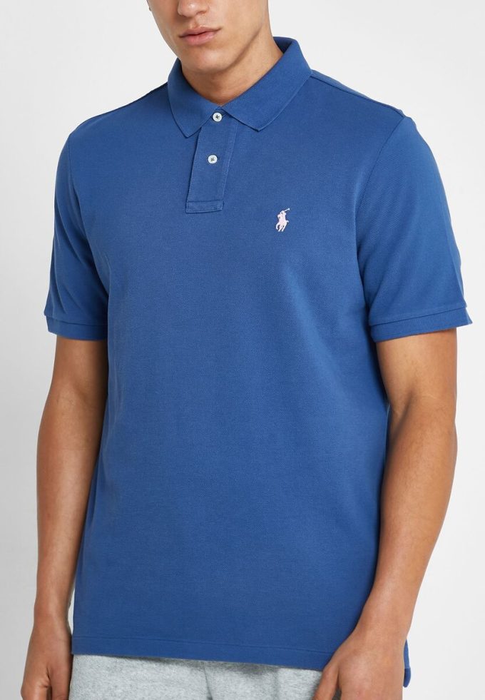 Blaue Ralph Lauren Essential Poloshirts für Herren
