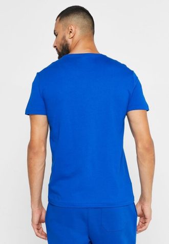 Blaue Ralph Lauren Essential T-Shirts mit Rundhalsausschnitt für Herren