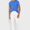 Blaue Ralph Lauren Essential T-Shirts mit Rundhalsausschnitt für Herren
