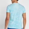 Blaue Ralph Lauren Graphic T-Shirts mit Rundhalsausschnitt für Herren
