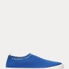 Blaue Ralph Lauren Jordyn Slip-On-Sneakers für Damen