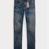 Blaue Ralph Lauren Slim Fit Belgrade Jeans für Herren