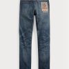 Blaue Ralph Lauren Slim Fit Belgrade Jeans für Herren
