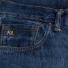 Blaue Ralph Lauren Slim Fit Eastridge Selvedge Jeans für Herren