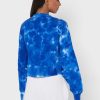 Blaue Ralph Lauren Strick-Sweatshirts mit Rundhalsausschnitt für Damen