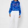 Blaue Ralph Lauren Strick-Sweatshirts mit Rundhalsausschnitt für Damen