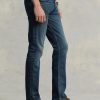 Blaue Ralph Lauren Sullivan Slim Performance Stretchjeans für Herren