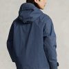 Blaue Ralph Lauren Twill-Kapuzenjacken für Herren