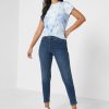 Blaue T-Shirts mit Logo-Aufdruck von Ralph Lauren für Damen