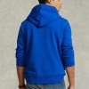 Blauer Fleece-Hoodie „Polo Bear“ von Ralph Lauren für Herren