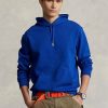 Blauer Ralph Lauren Doppelstrick-Hoodie für Herren