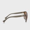 Braune übergroße Sonnenbrille 0Ra5268 für Damen von Ralph Lauren