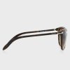 Braune Damen-Sonnenbrille „Ralph Lauren 0RA5160 Butterfly“