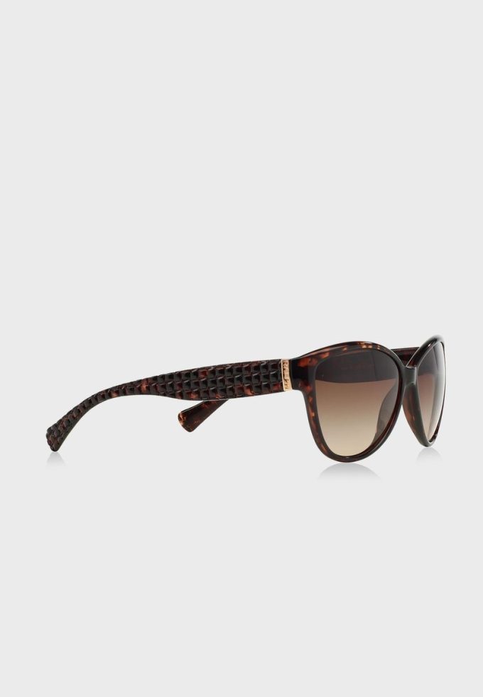Braune Damen-Sonnenbrille „Ralph Lauren 0RA5176 Butterfly“