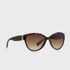 Braune Damen-Sonnenbrille „Ralph Lauren 0RA5176 Butterfly“