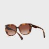 Braune Damen-Sonnenbrille „Ralph Lauren 0Ra5254 Butterfly“