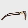 Braune Damen-Sonnenbrille „Tortoise Wayfarers“ von Ralph Lauren 0RA5206