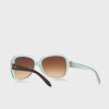 Braune quadratische Sonnenbrille 0Ra5138 für Damen von Ralph Lauren