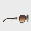 Braune quadratische Sonnenbrille 0Ra5138 für Damen von Ralph Lauren