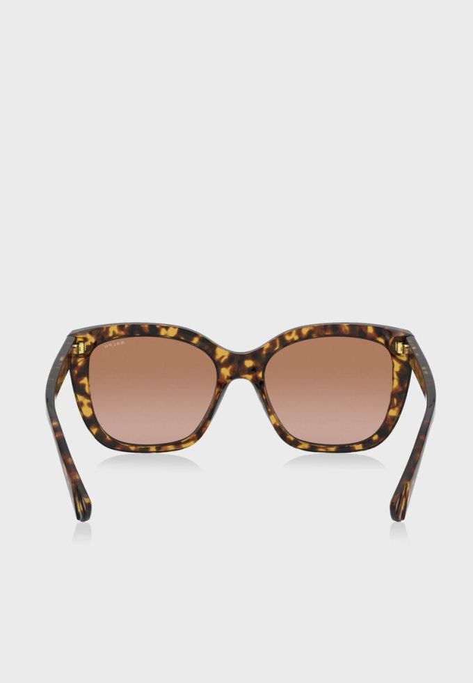 Braune quadratische Sonnenbrille 0RA5265 für Damen von Ralph Lauren