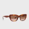 Braune Ralph Lauren 0Ra5292 Wayfarer-Sonnenbrille für Damen