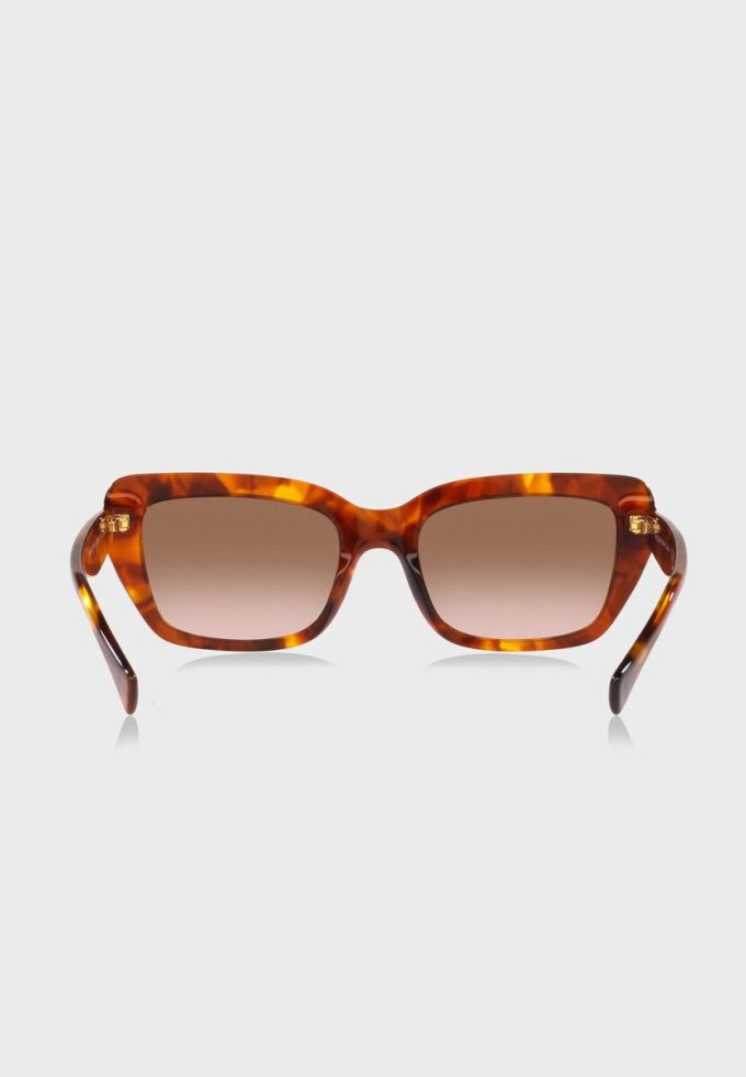 Braune Ralph Lauren 0Ra5292 Wayfarer-Sonnenbrille für Damen