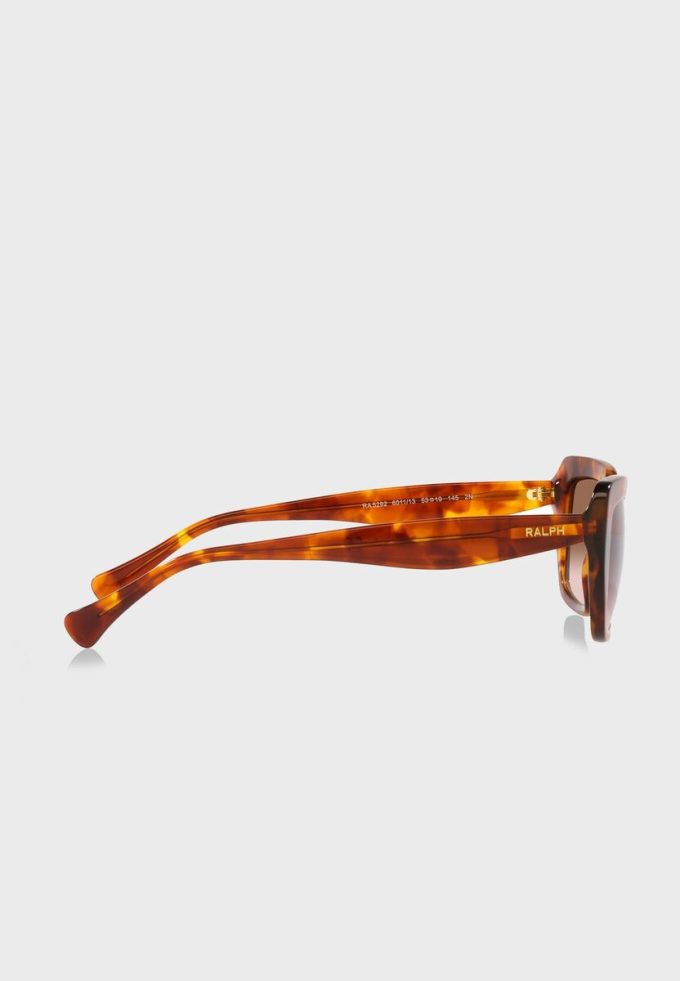 Braune Ralph Lauren 0Ra5292 Wayfarer-Sonnenbrille für Damen
