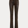 Braune Ralph Lauren 160 Slim Jeans für Damen