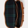Braune Ralph Lauren Heritage Messenger Bags aus Leder für Herren
