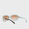 Braune rechteckige Sonnenbrille Ralph Lauren 0Ra5130 für Damen