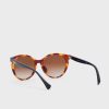 Braune runde Sonnenbrille 0Ra5285U für Damen von Ralph Lauren
